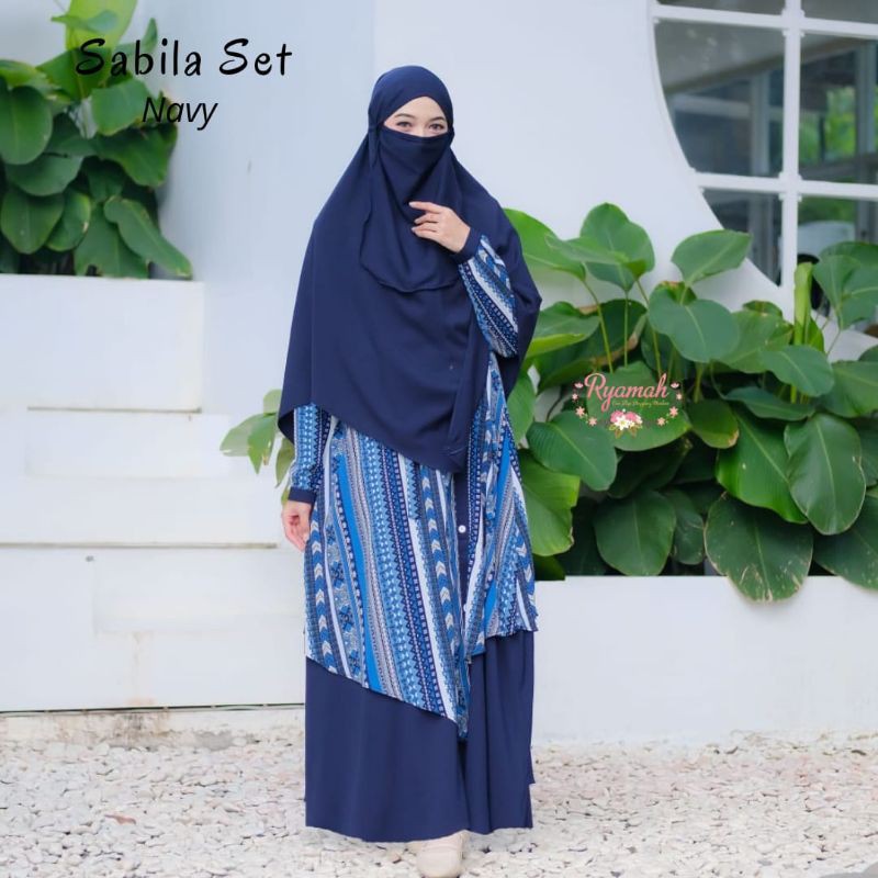 Gamis set Sabila Mumtaz hijab