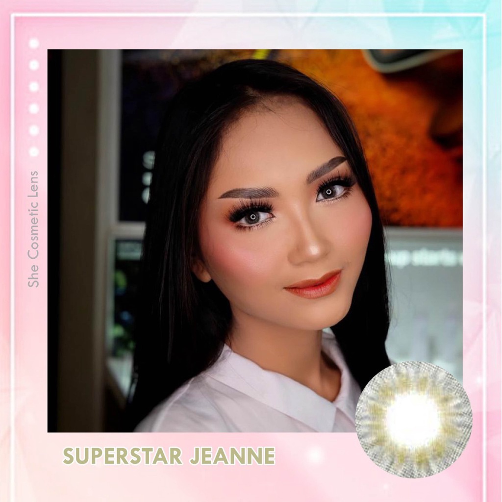 Superstar Jeanne lensa warna softlens premium