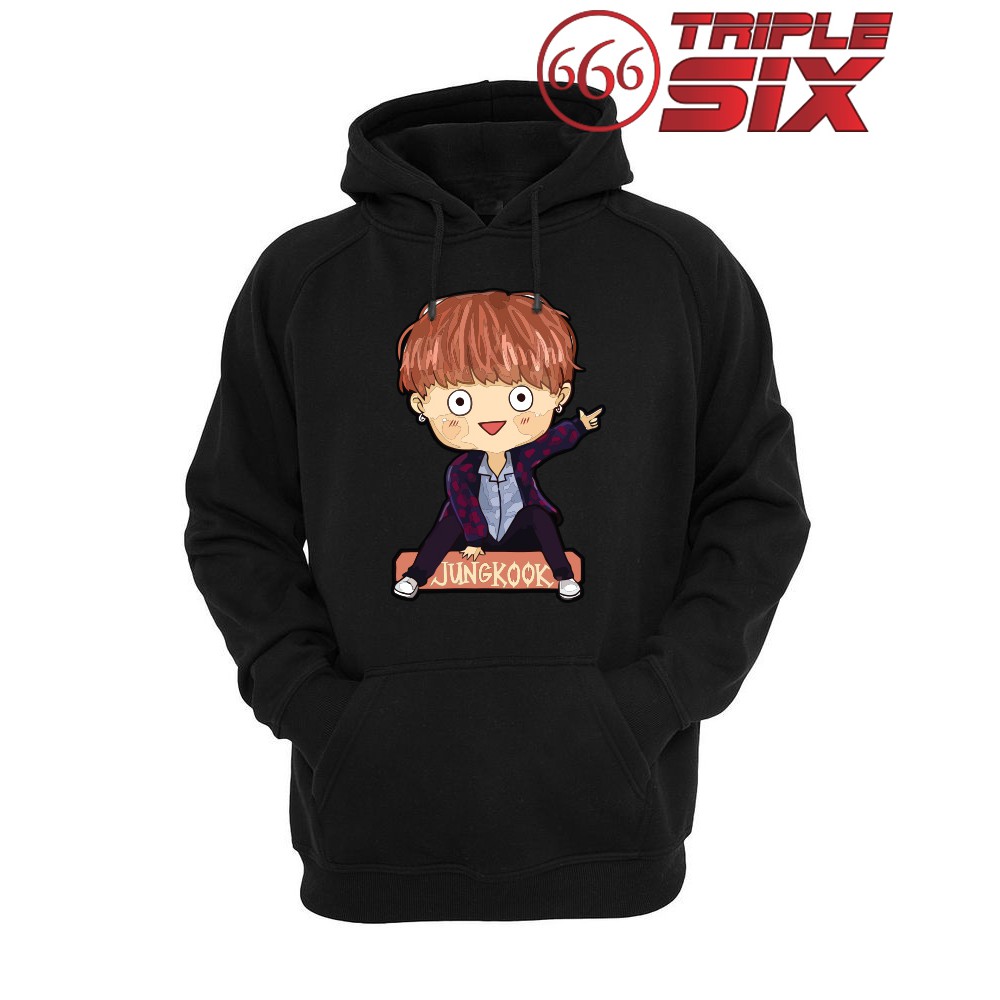 Jaket Hoodie BTS Jungkook Chibi