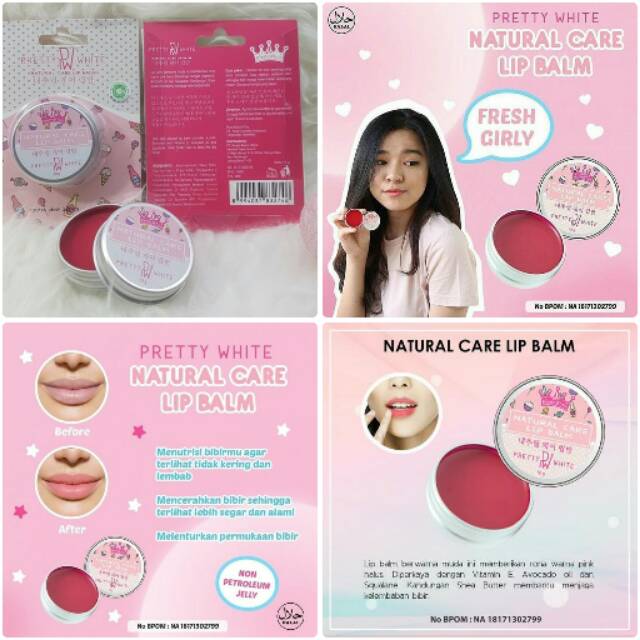 natural care lip balm