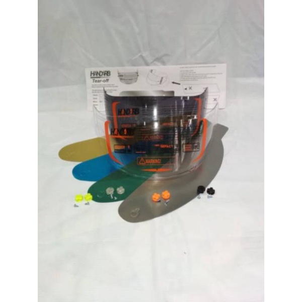 Flat visor + top + tear off pnp kyt r10 kyt rc7 kyt k2r / flat visor kyt r10 kyt rc7 kyt  k2rider