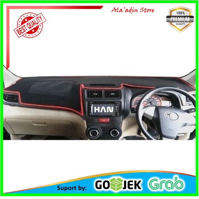 Cover Alas Pelindung Dashboard Bahan Premium Avanza,Calya,Innova,Rush,Fortuner,Yaris,Vios,Agya,Raize,Sienta,Voxy,Vellfire,Alphard,Camry,Xenia,All New Terios,Ayla,Rocky,Sigra,Grand Max,Hr-V,Brio,Crv,Xpander,Pajero Sport,Mazda,Bmw