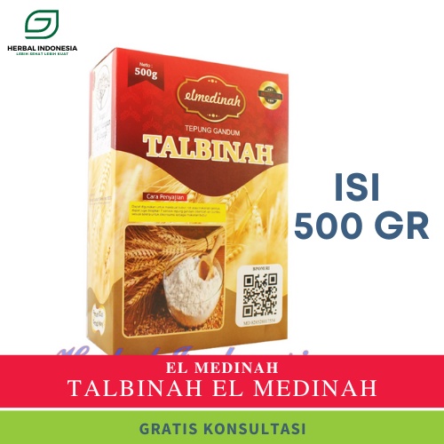 Tepung Talbinah El Medinah Resep Thibb Nabawy isi 500 gr | Tepung Gandum 100% Original