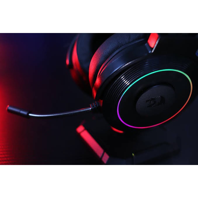 Redragon Headset Gaming USB 7.1 RGB + Cradle Stand Lamia 2 H320RGB-1