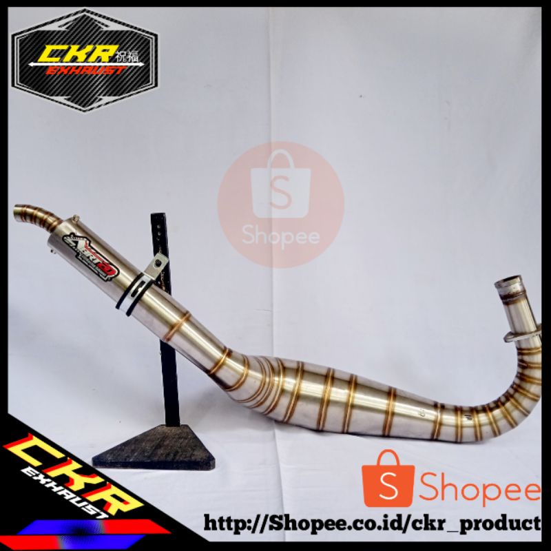 knalpot Rx King Kobra ABRT20 full Stainless