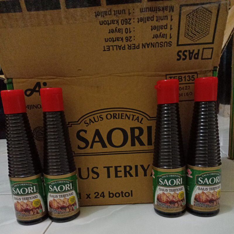 Saori Saus Teriyaki Botol 135 ml