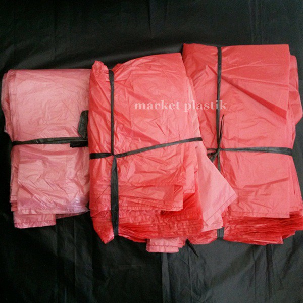 kantong kiloan/ kresek pink/kantong plastik/Los pink (banteng) /kantong kiloan pink