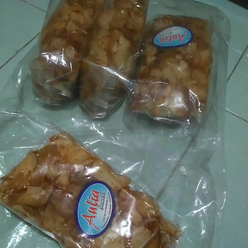 

Keripik Pedas Manis kemasan 200gr