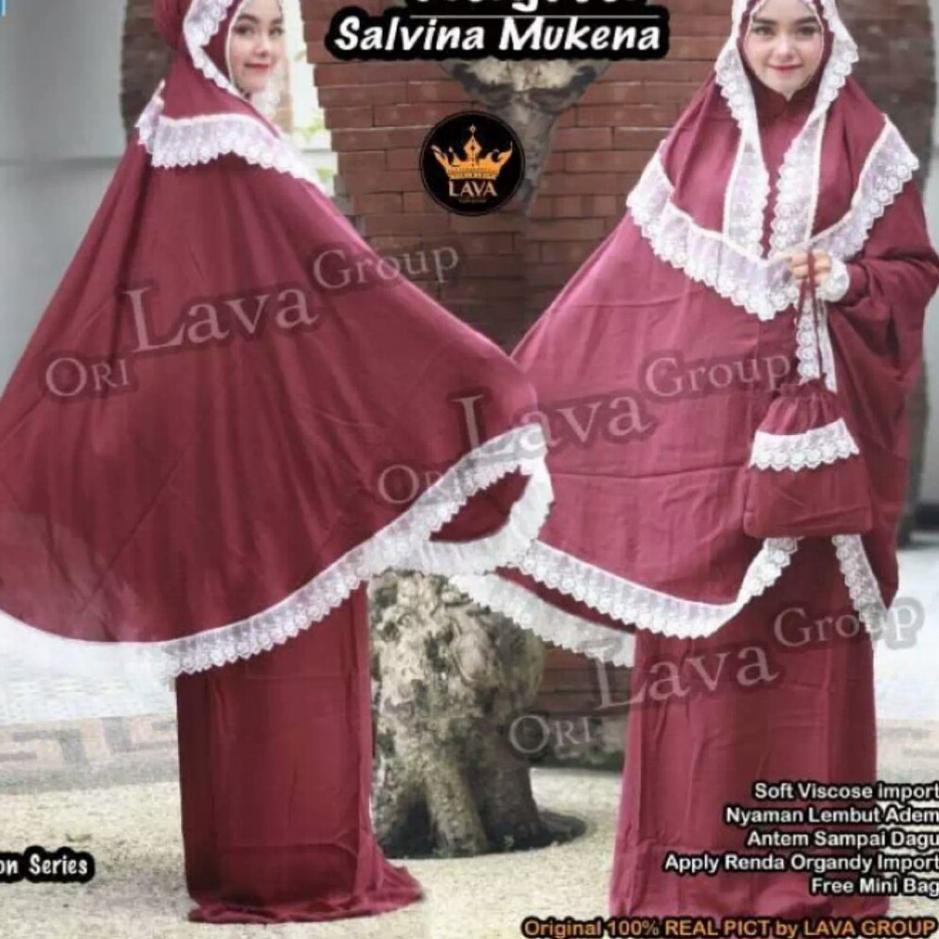 ➱ BUTIK.MADINAH MUKENA DEWASA NAGITA SLAVINA RENDA ✬