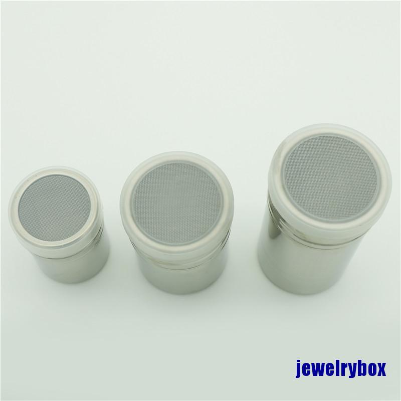 (Jewelrybox) Shaker / Ayakan Tepung / Coklat / Gula Icing / Kopi Bahan Stainless Steel