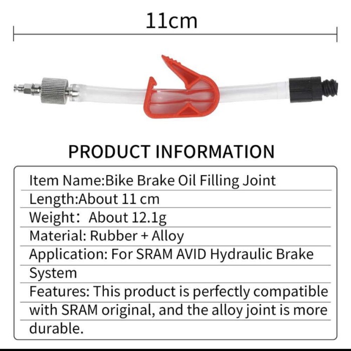 Alat ganti oli rem sepeda West biking Oil disc filling join Sram Bike