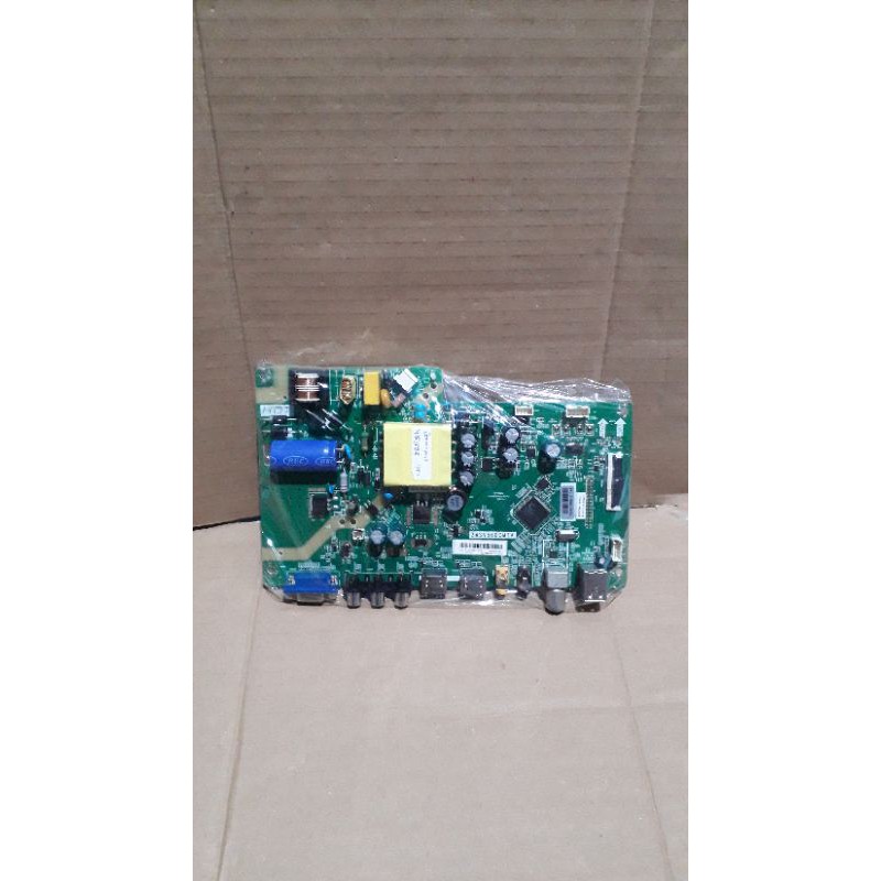 mesin tv komponen tv mainbaord motherboard tv ori led panasonic th-43f302g