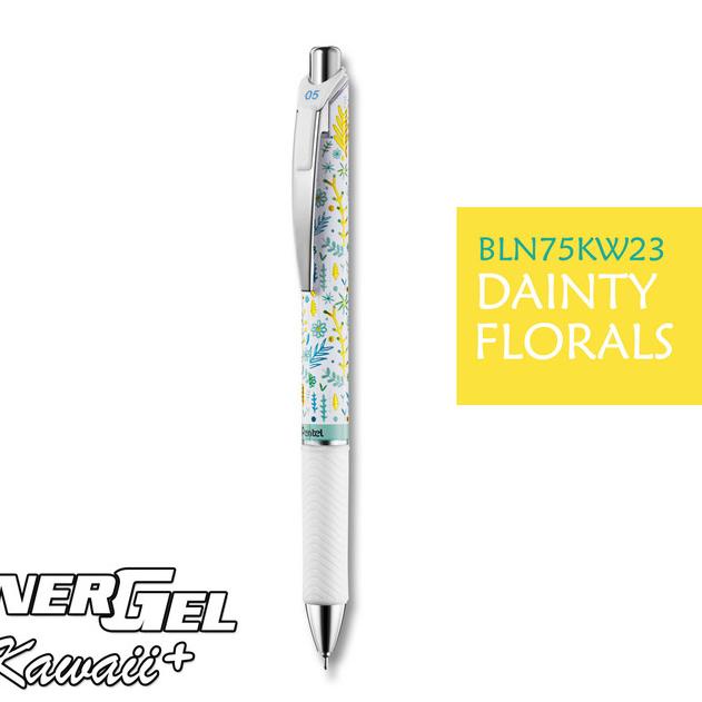 

♣ Pentel Energel Kawaii 2020 tinta warna biru - BLN75KW23-CX ➾