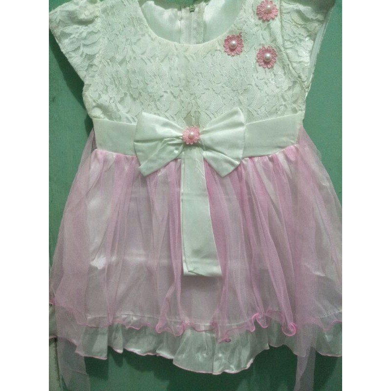 Gaun pesta anak 2-4tahun