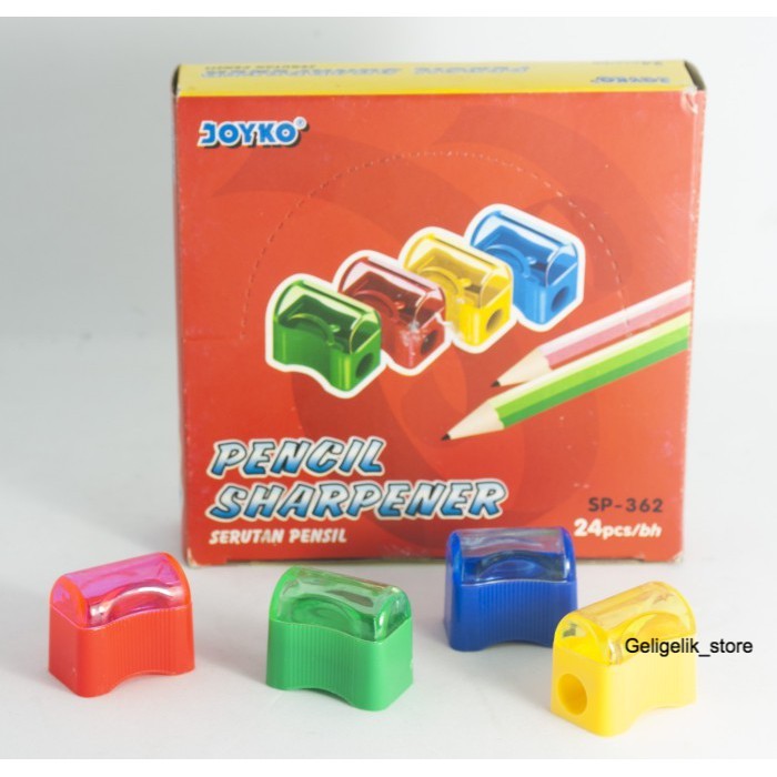 

(LUSIN )RAUTAN / SHARPENER / SERUTAN PENSIL JOYKO SP-362 ROTI SP 362