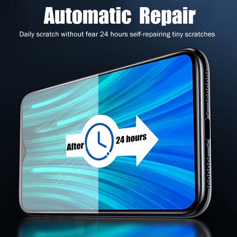 Xiaomi Redmi Note 10 9s 9 8 7 6 5 Pro 9A 9C 9T 8A K20 Plus Soft Hydrogel Film Full Cover Screen Protector