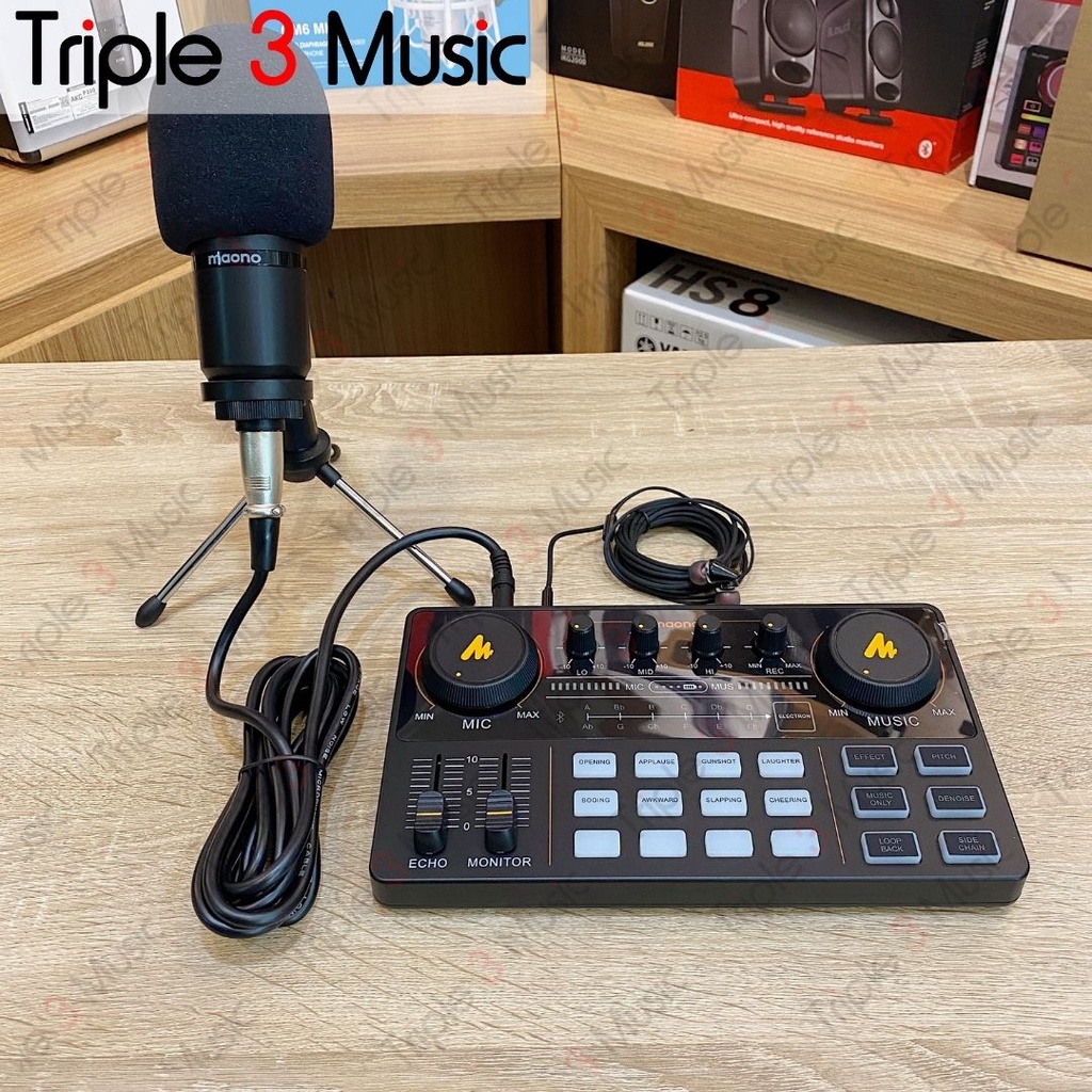 MAONOCASTER Lite Maono AM200 S1 STARTER BUNDLE Paket podcast