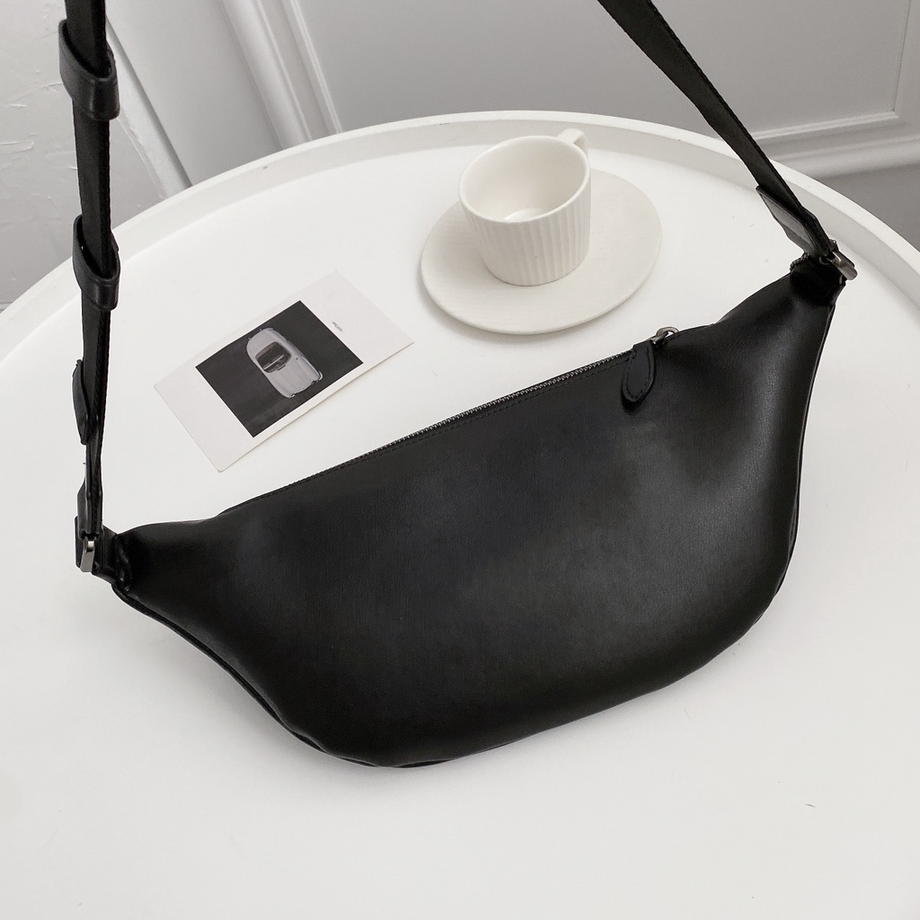 [Instant/Same Day] 78777 coach men's pockets Inclined shoulder bag Chest package  yaobao