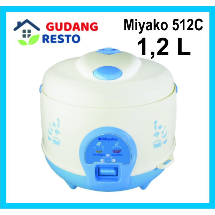 Miyako Magic Com 1.2 L Rice cooker 3 in 1 MCM 512 C / MCM512C / 512C-0