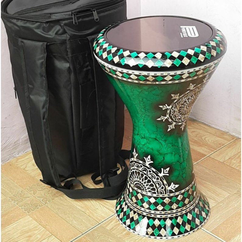 Darbuka Dumbuk Calti Jaming Hadroh Qosidah Mika Power Bat 8 In Inc Inch Inci Mewah Berkualitas Bj