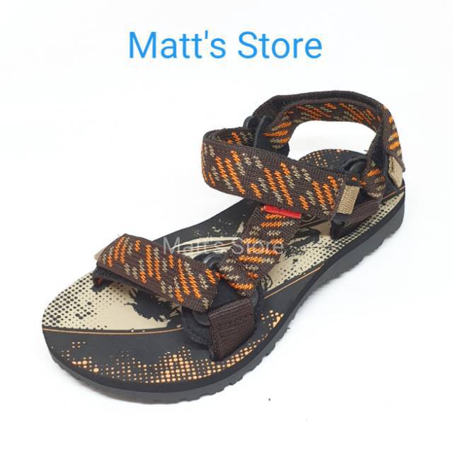 Sandal gunung Carvil anak terbaru Kingstone - size 28-37 - 100% original