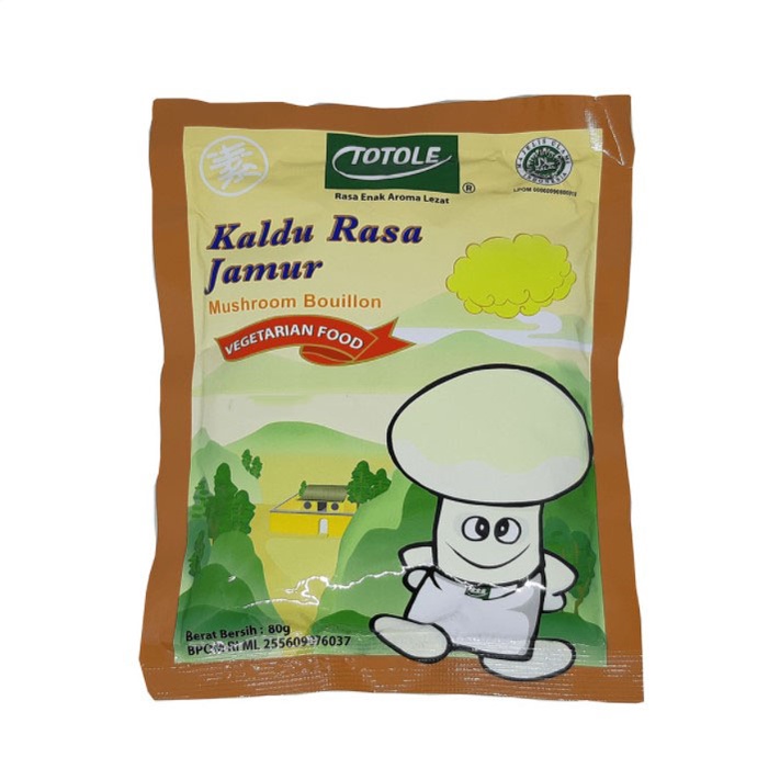 

Totole Kaldu Jamur 80gr Halal MUI