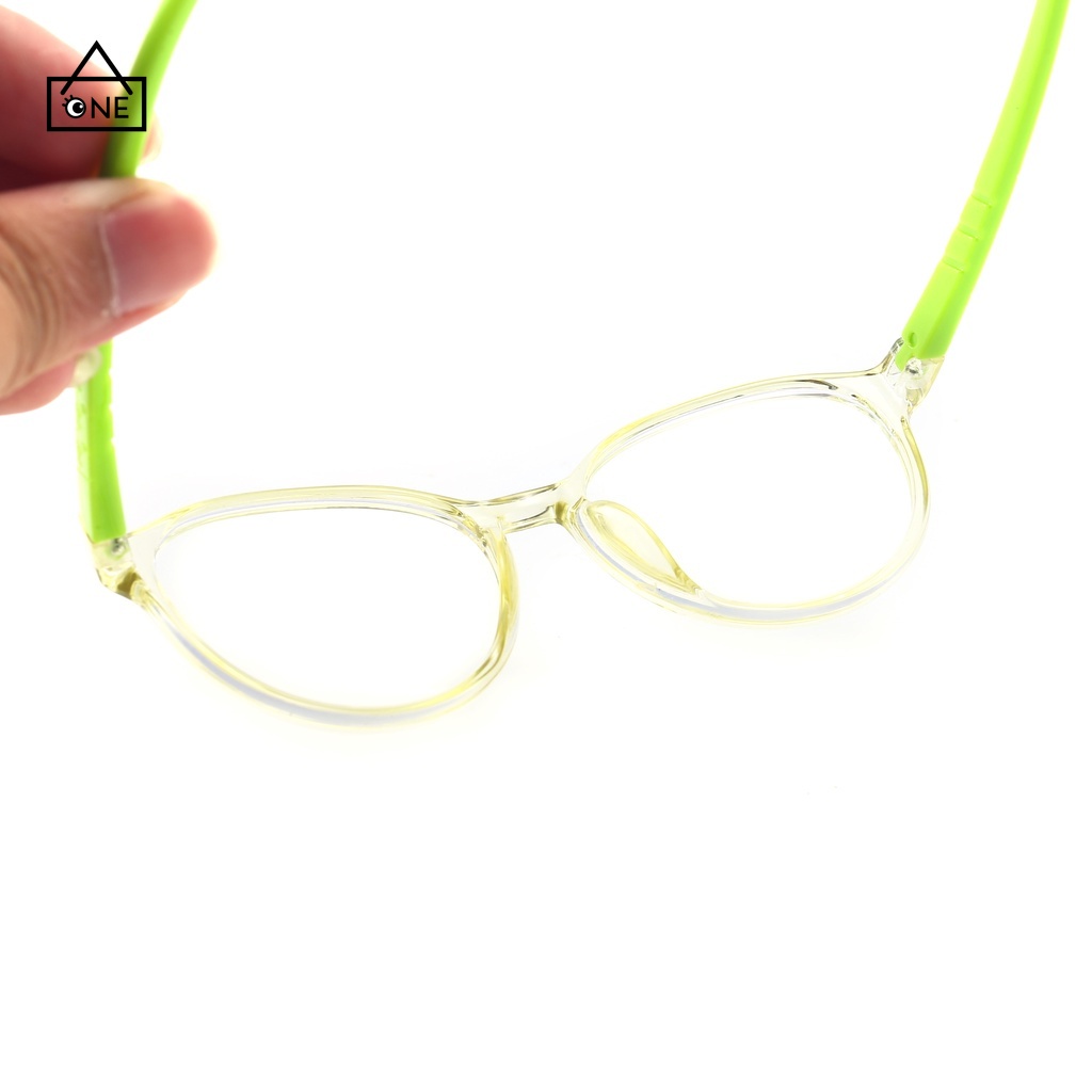 COD❤Anak UV400 Kacamata Hitam Unisex Frame Anti Radiasi Anti Biru Fashion Komputer  Flexible Frame A one