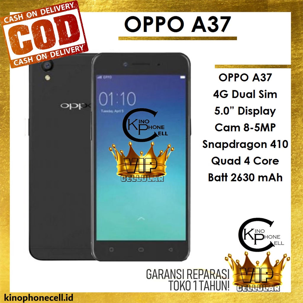 HP OPPO A57 A37 RAM 4/64GB 3/32GB 2/16GB NEW Handphone Murah OPPO 100% Garansi Toko