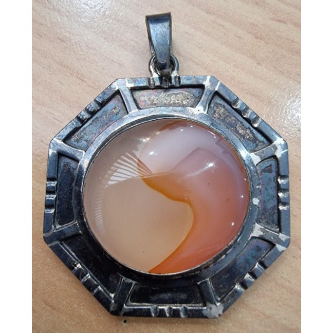 Batu Gambar Yin Yang Natural 101