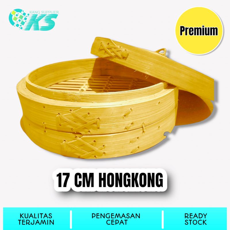 Klakat Bambu Premium 17cm [HONGKONG] Kukusan Dimsum