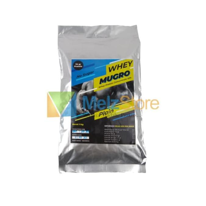 

Mugro Susu Bubuk Whey Protein Concentrate Milk Powder 1kg DISKON