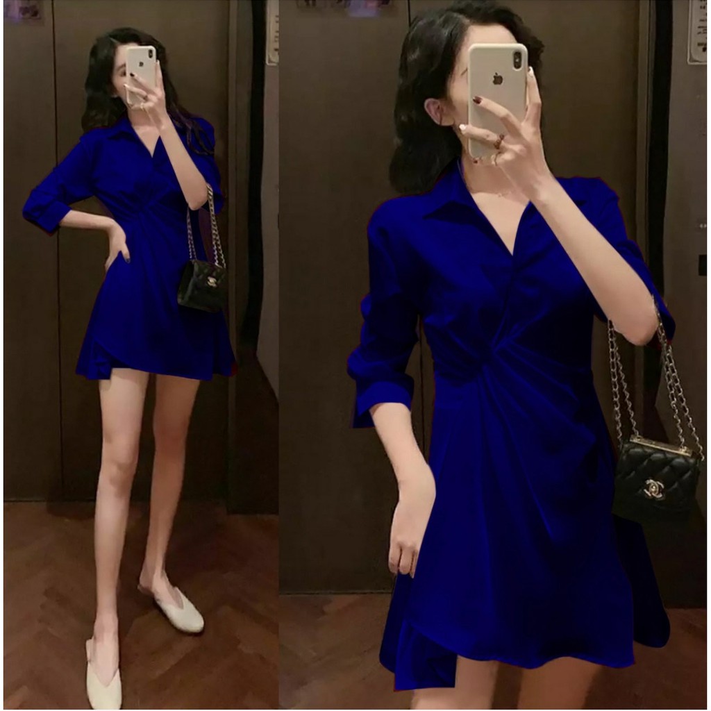 FWG - MINI DRESS SANDIA / MINIDRESS / DRESS KOREA STYLE / DRESS / DRESS WANITA / BAJU DRES WANITA