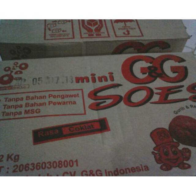 

Soes Coklat Mini G&G 250gram LUMER