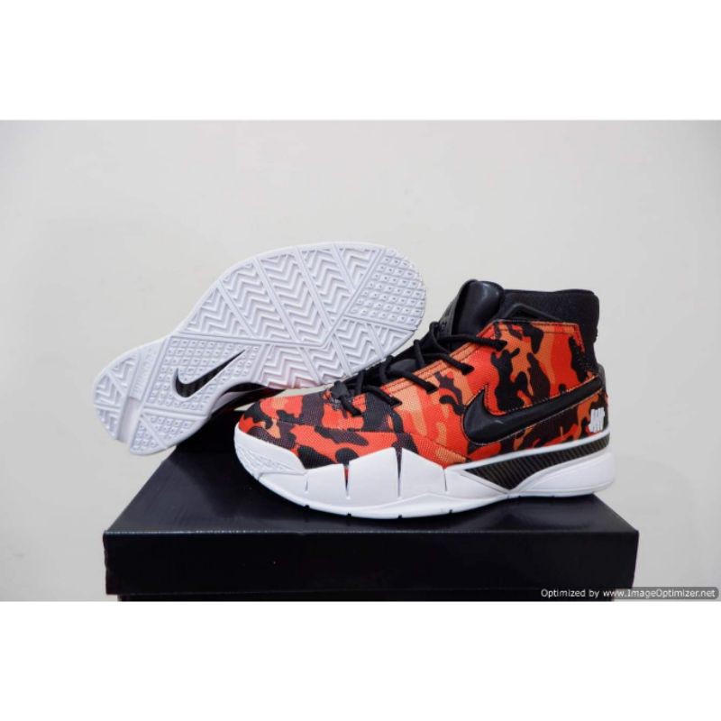 Sepatu Basket Nike Kobe1 Protro HIGH Undefeated Camo Red
