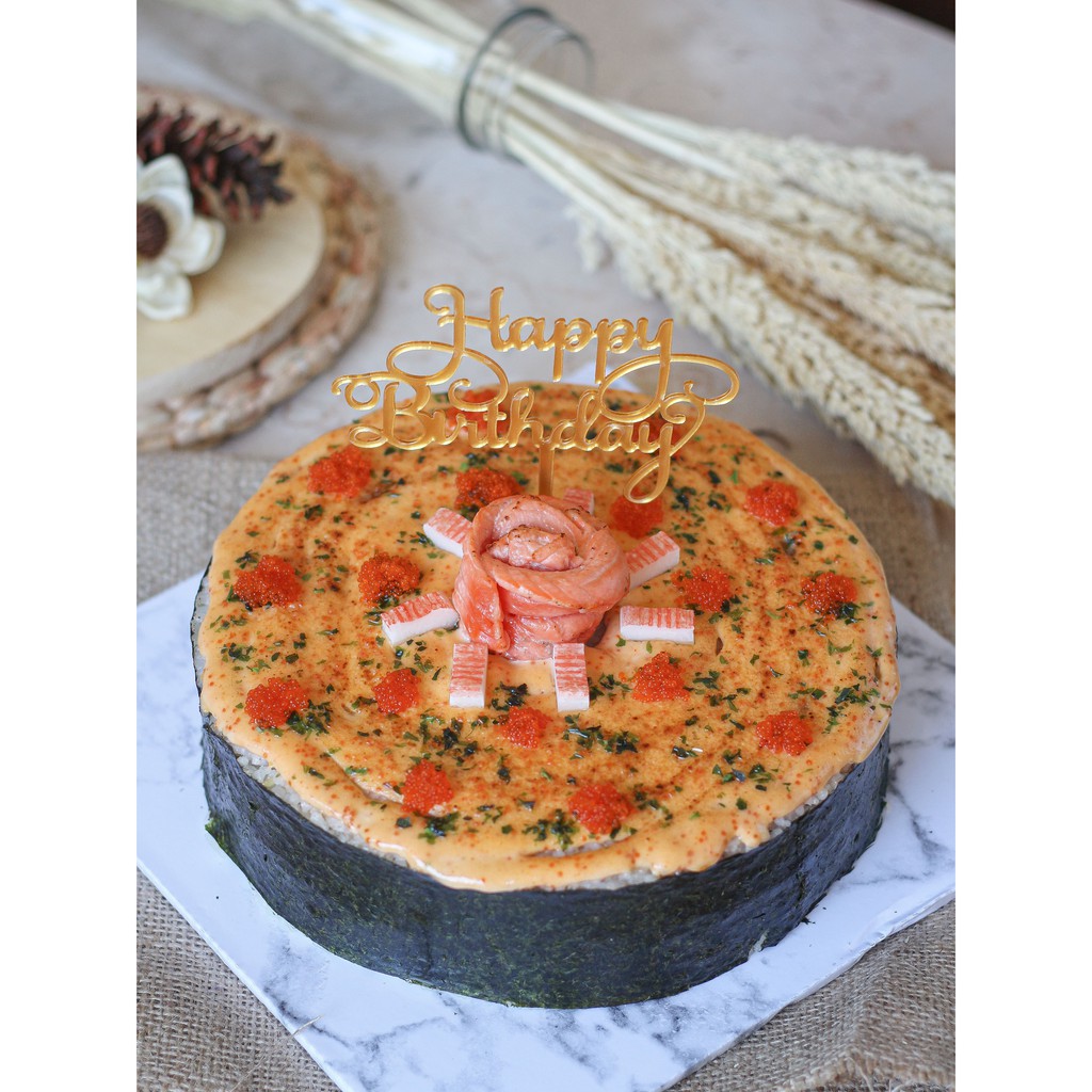 

Salmon Mentai Cake (Kue Mentai)