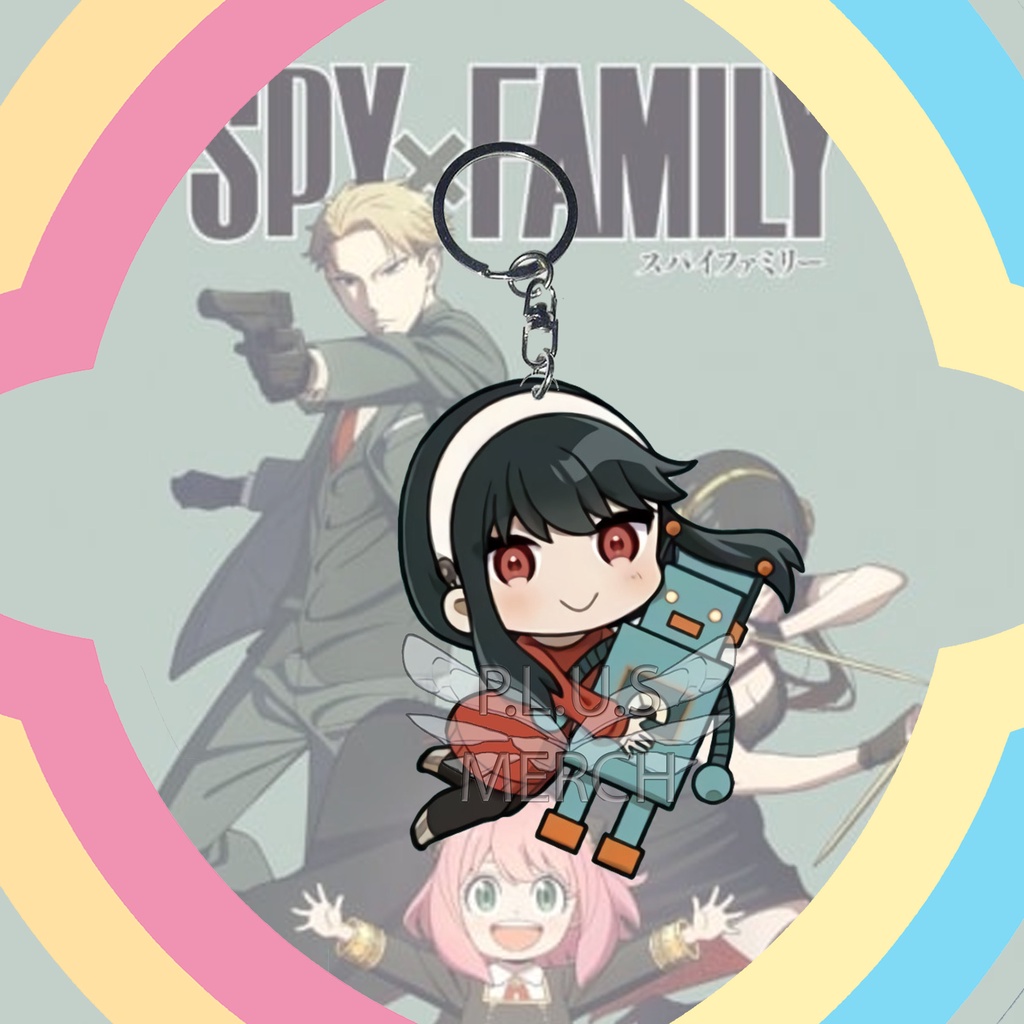 Gantungan Kunci Spy x Family Yor Forger - Key Chain - Souvenir - Anime - Ganci - Ganci Anime