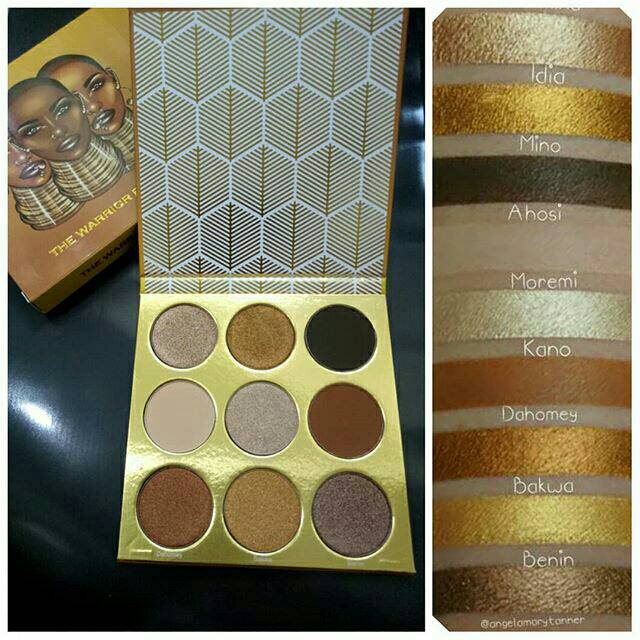 NEW JUVIA'S PLACE THE WARRIOR EYESHADOW PALETTE ORIGINAL JUVIA JUVIAS