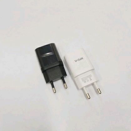 Adaptor Travel Charger V-Gen USB DUAL PORT VTC2-07 2.4A VTC2-15 2.4A (1pcs)