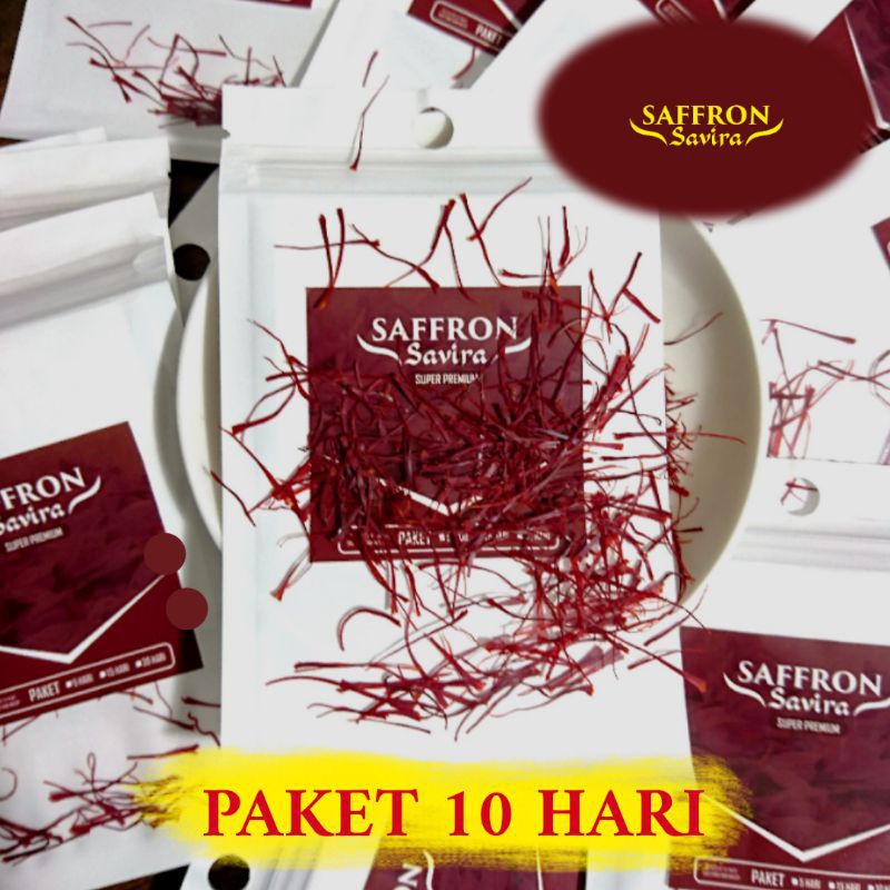 

Saffron Super Premium Kemasan Paket 10 Hari