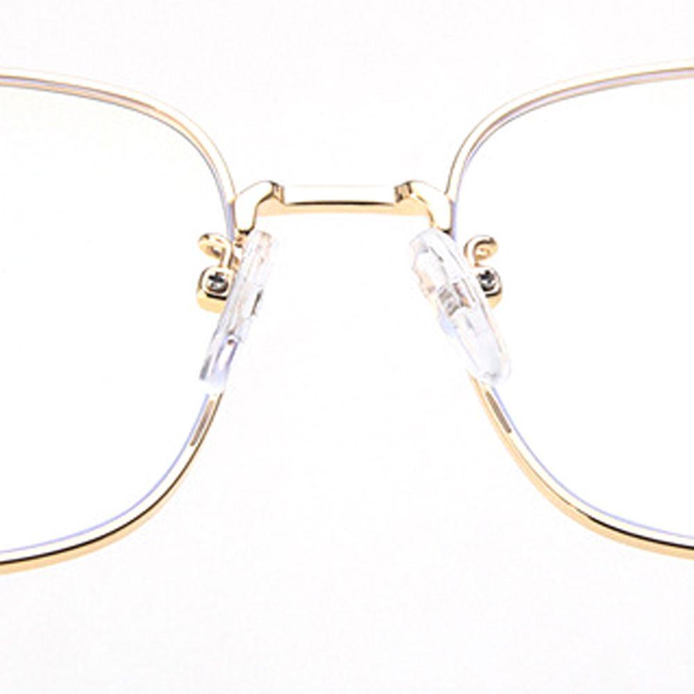 Mxbeauty Kacamata Anti Blue Light Pria Wanita Frame Kacamata Metal Fashion Square Frame Women Eyeglasses