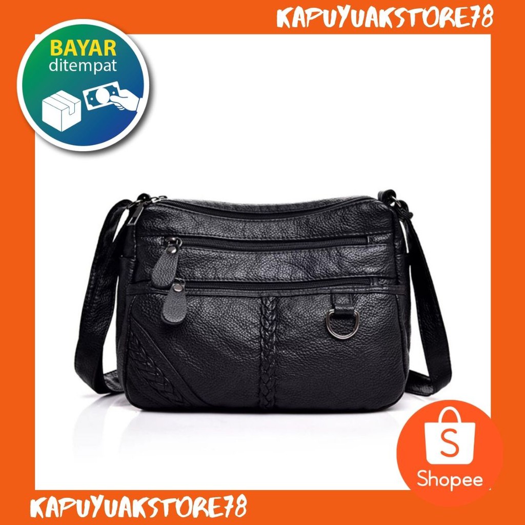 TAS SELEMPANG WANITA TAS ABG TAS MARYA AURELI SELEMPANG GAYA KEKINIAN MARTIN BAG BISA COD