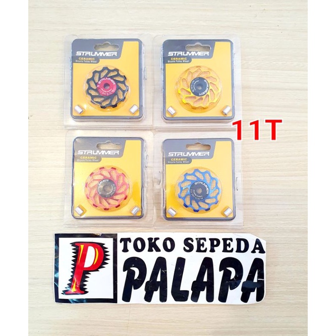 Pulley RD Ceramic Bearing Strummer 11T SEPEDA