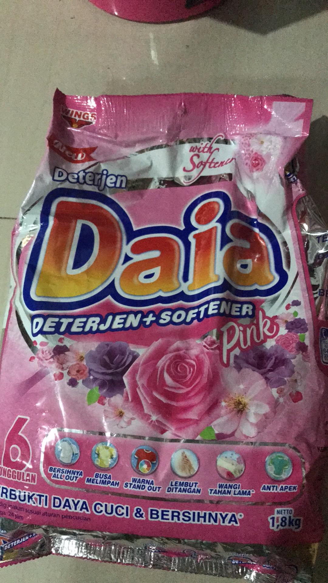 Daia Detergen Powder 1.8 Kg