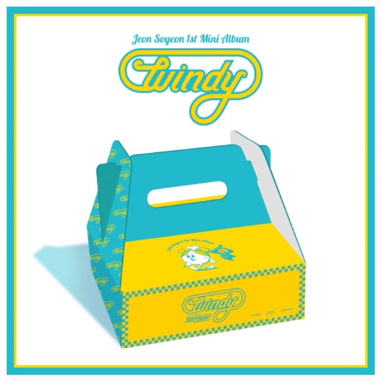 [READY STOCK] (G)I-DLE Jeon Soyeon - 1st Mini Album [Windy] + POB & Poster (with tube)