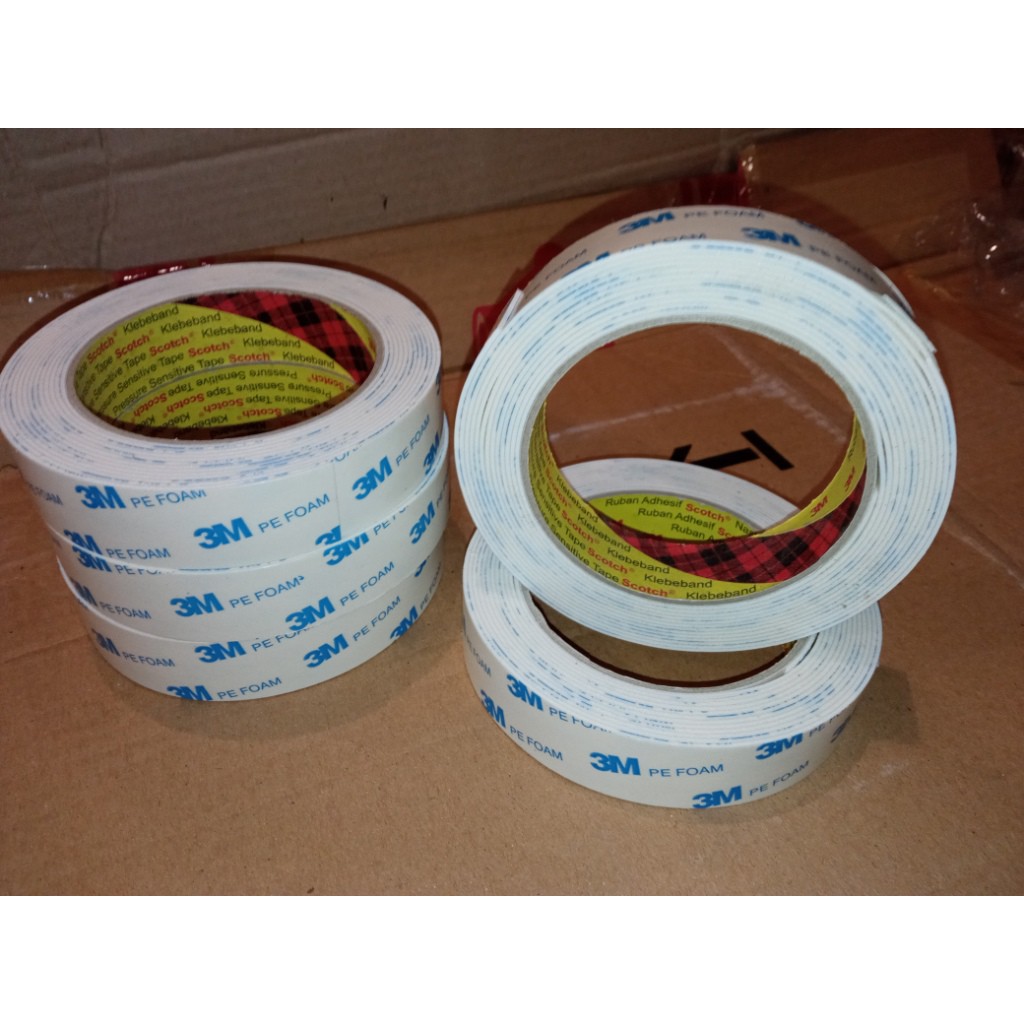 

3M Double Tape Pe Foam White 24 mm x 4 M .