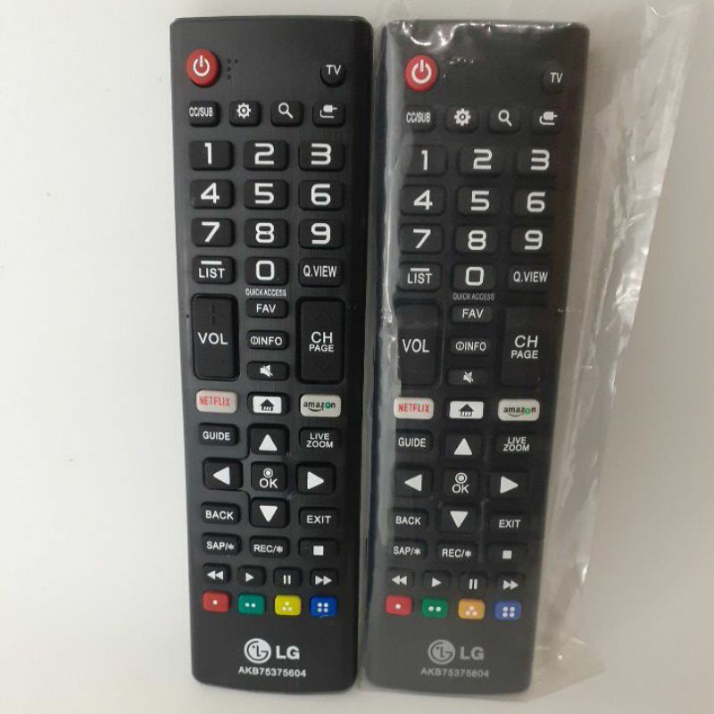 REMOT TV LG LCD LED SMART TV NETFLIX AMAZON AKB75375604 ORIGINAL ASLI