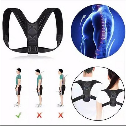 READY STOCK SABUK POSTURE CORRECTOR SEGI3 PENYANGGA PUNGGUNG DAN LEHER ORIGINAL