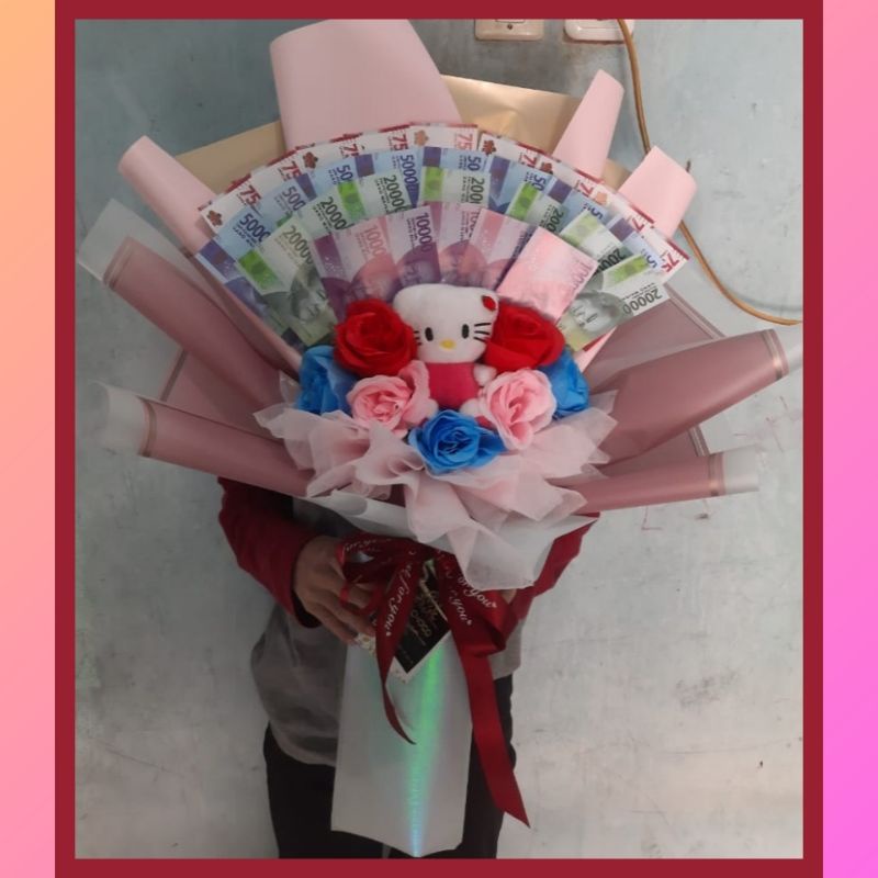 

Buket Uang Mainan Money Bouquet hadiah buket bunga kado souvenir hadiah pernikahan buket wisuda