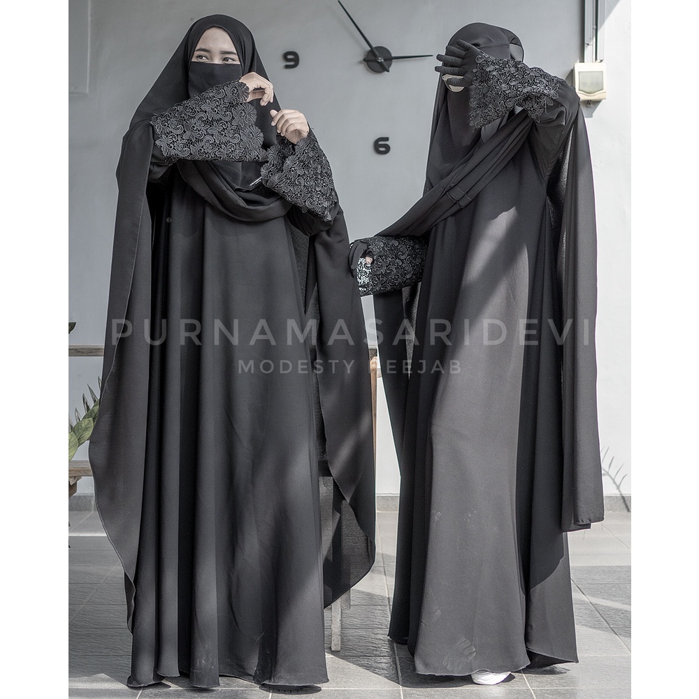 Zaara Abaya by PURNAMASARIDEVI