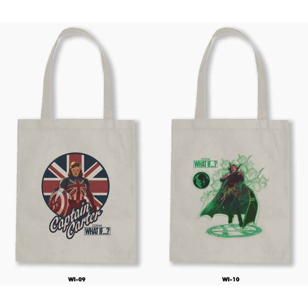 TOTE BAG BLACU - MARVEL WHAT IF